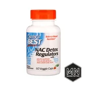 Doctor's Best - NAC Detox Regulators регулятор детоксикации 700 мг, 60 капсул