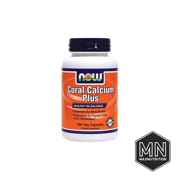 NOW - Coral Calcium Каралловый кальций 1000 мг, 100 капсул
